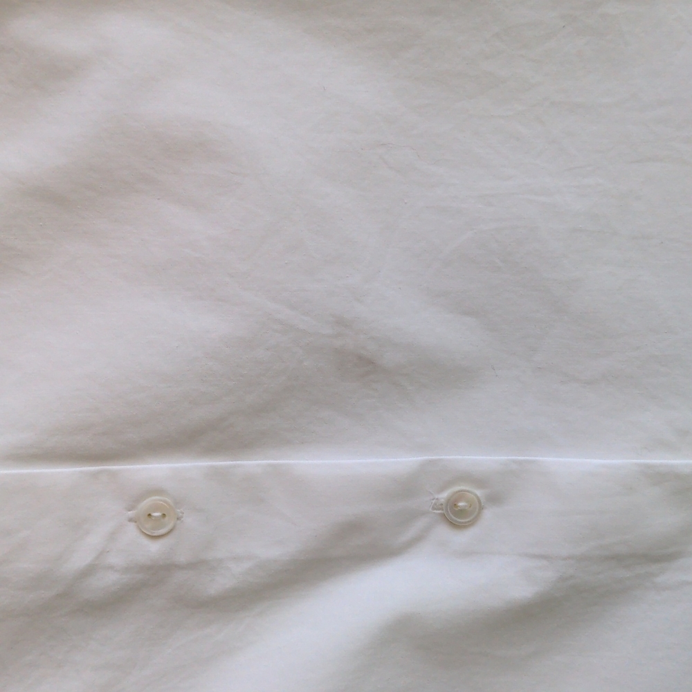 And Other Stories Poplin Collarless Shirt - Picture 9 of 9